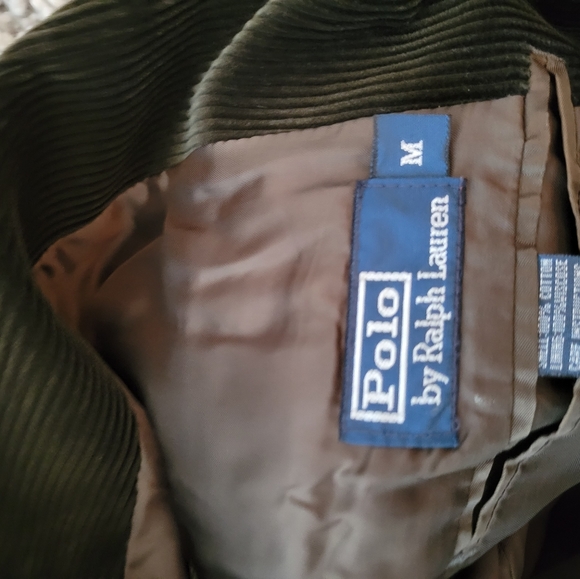 Ralph Lauren Jacket size M Brown Velvet - Picture 9 of 9